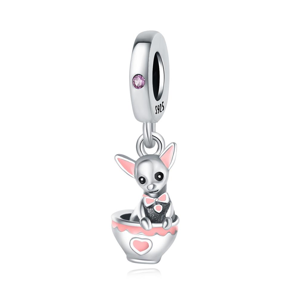Copper Cat Dog Paw Prints Series Pendant Charms Beads Fit Original Wear Braceletsdiy Jewelry Accessory