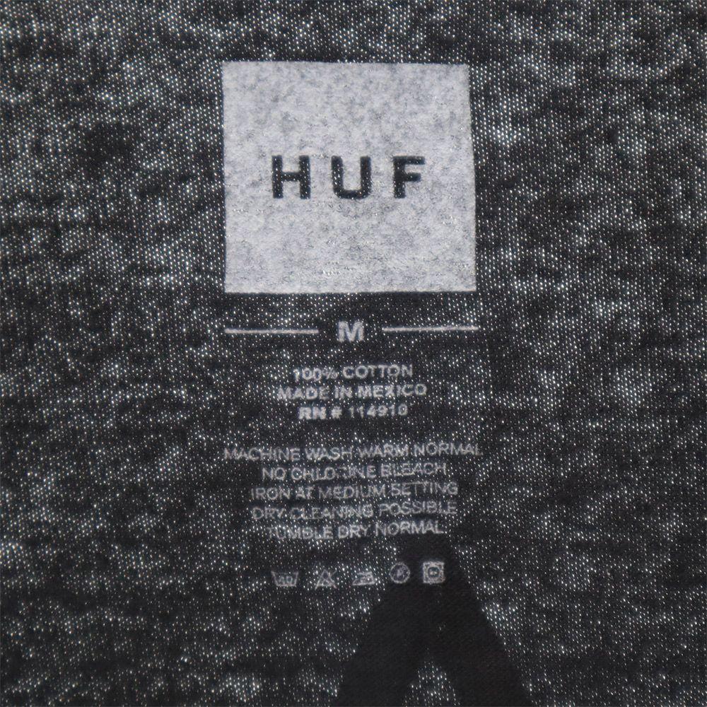 HUF Langarm T-Shirt M schwarz Ron T Herren Gebraucht