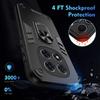 For Xiaomi Redmi Note 14 13 Pro Magnetic Finger Ring Holder Military Protective Case