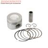 52.4mm  Piston Kit For Kymco Agility R12 R16 Like 125 Looker S Movie XL Super 8 People Vivio 125cc 4T 13101-GFY6-C00