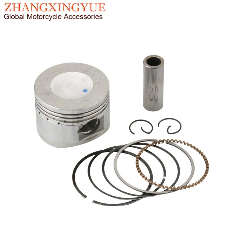 52.4mm Piston Kit For Kymco Agility R12 R16 Like 125 Looker S Movie XL Super 8 People Vivio 125cc 4T 13101-GFY6-C00