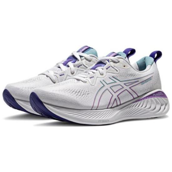 Asics GEL-Cumulus 25 Low White Gris Blue W - 1012B441-103