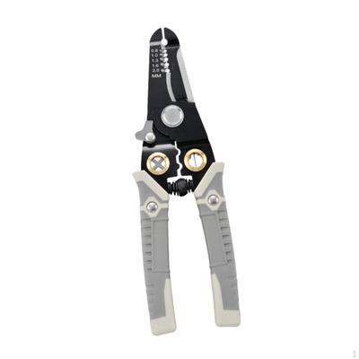 Electrician's Pliers with Wire Cutting and Stripping Functionality