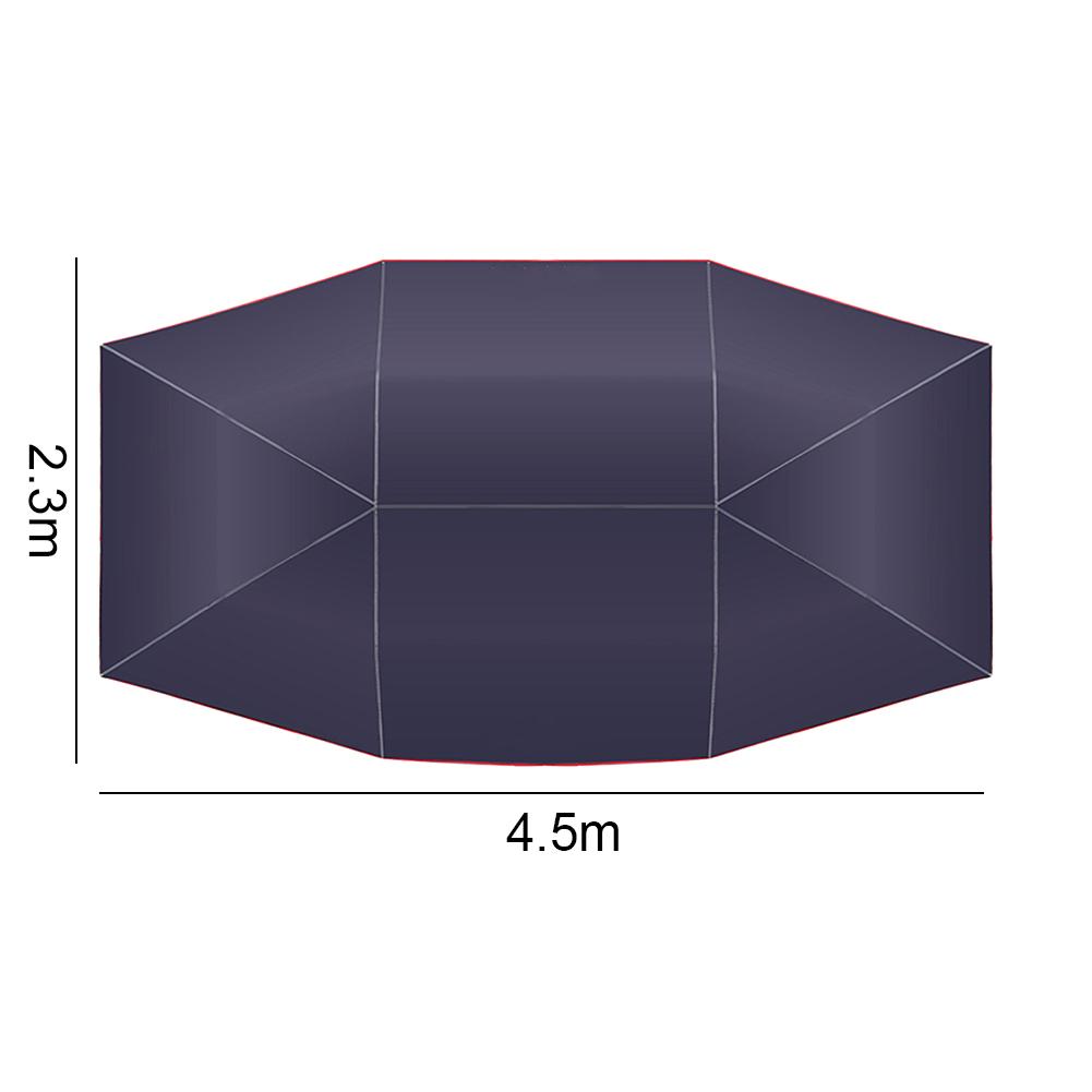 Folded Car Umbrella Anti-UV Vehicle Canopy Protector Portable Automobile Protection Umbrella for Outdoor Camping Fishing