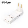 4 in 1 EU Steckdose 180 Grad Rotation Stecker Adapter Verlängerung Protable Power Converter Wand Outlet Stecker Adapter