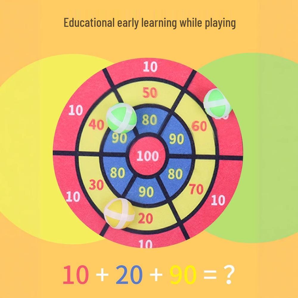 Kids' Sticky Ball Dartboard: Indoor/Outdoor Parent-Child Educational Toy