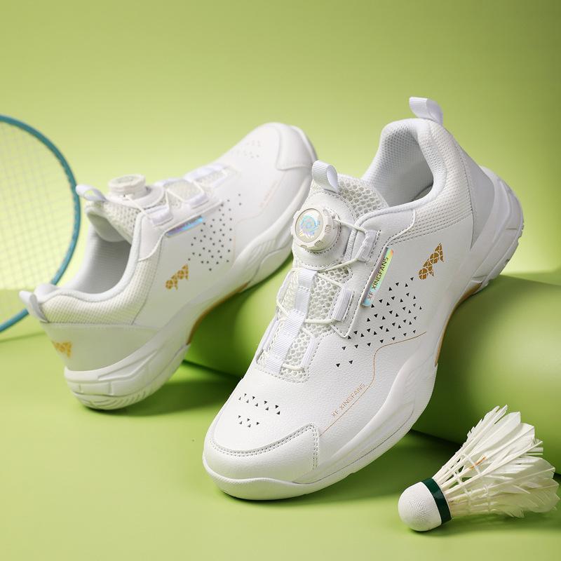 Badminton Shoes Breathable Men'S And Women'S Sports Shoes Professional Training Shoes Beef Tendon Sole Table Tennis Shoes Tennis Shoes
