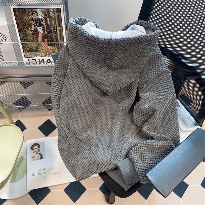 Sweatshirt for Women Cotton Loose Oversized Hooded Fleece Thickened Comfortable Round Neck Casual Pullover Top Sweatshirt