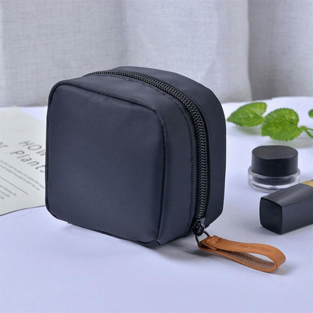 Portable Home Storage Coin Bag Sanitary Cotton Bag Mouth Red Bag Cosmetic Bag Storage Bag