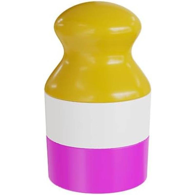 1pcs 100ml 2 In 1 Sunscreen Lotion Applicator, Portable Sunscreen Roller Lotion Holder, Refillable Sunscreen Applicator Travel Bottle