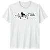 French Bulldog Heartbeat TShirt Dog Lover Gift For Him And Her