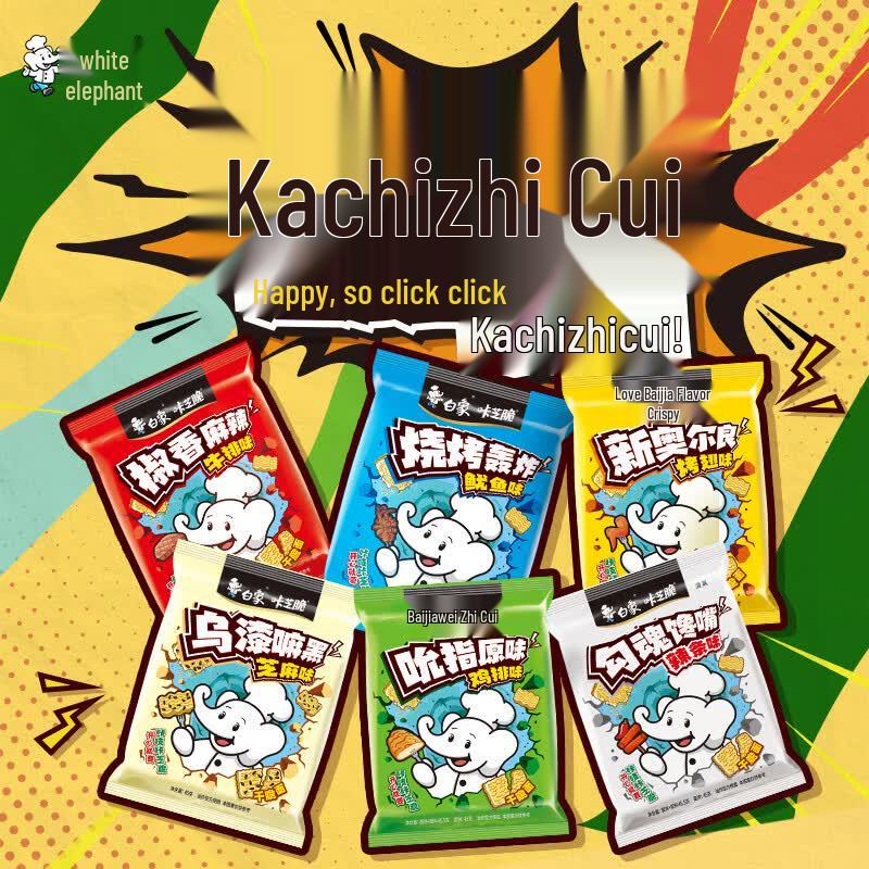 Baixiang Ka Zhi Cui Dry Noodle Snacks