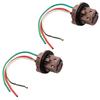 YUNPICAR 7443 Double General Purpose Bulb Socket Turn Signal Headlight