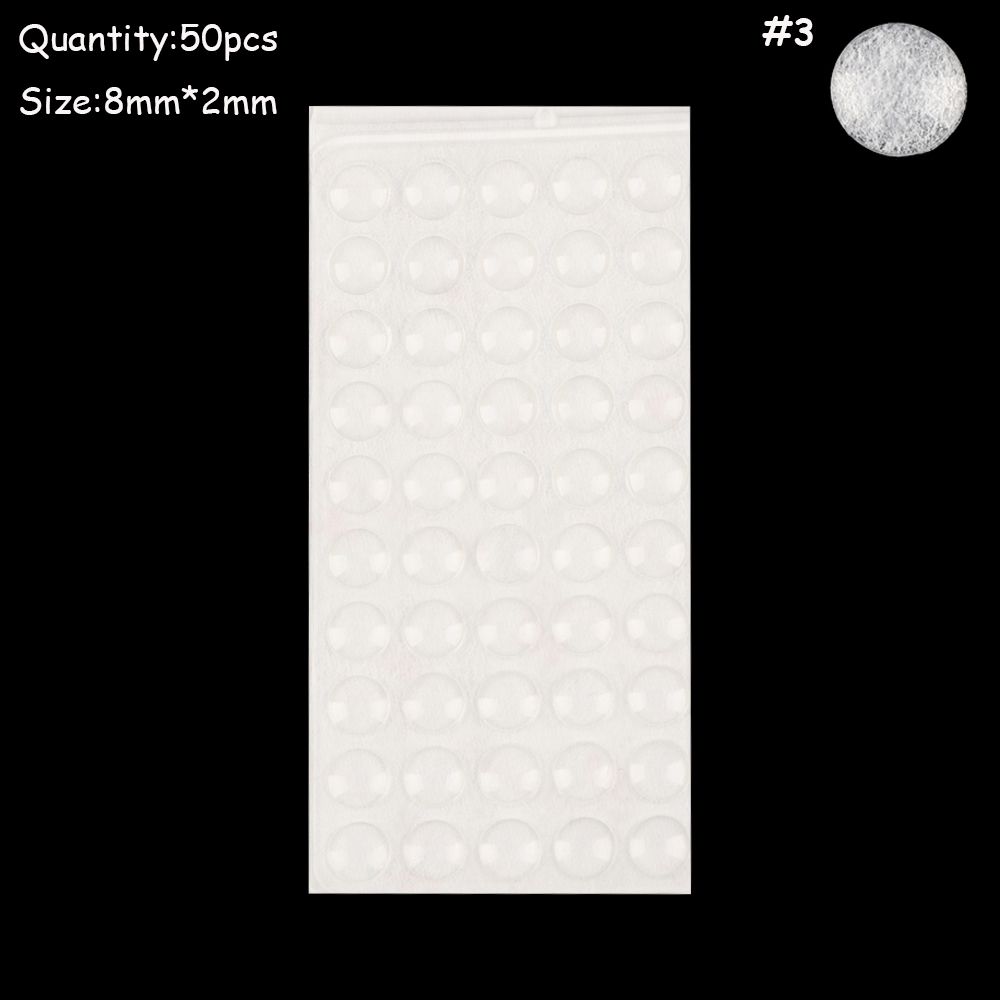 Transparent Collision Cushion Prevent Noisy Bumper Silicone Pads Self-adhesive Damper Furniture Door Stopper Home Improvement