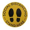 5PCS Social Distancing Ground Sticker Distance Marker Floor Signs Decal for School Market Public