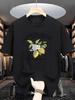 Cute Lemon Fruit T Shirt Short Sleeve Loose Botanical Tshirt Vintage Cottagecore Clothes Unisex Retro Aesthetic TShirts