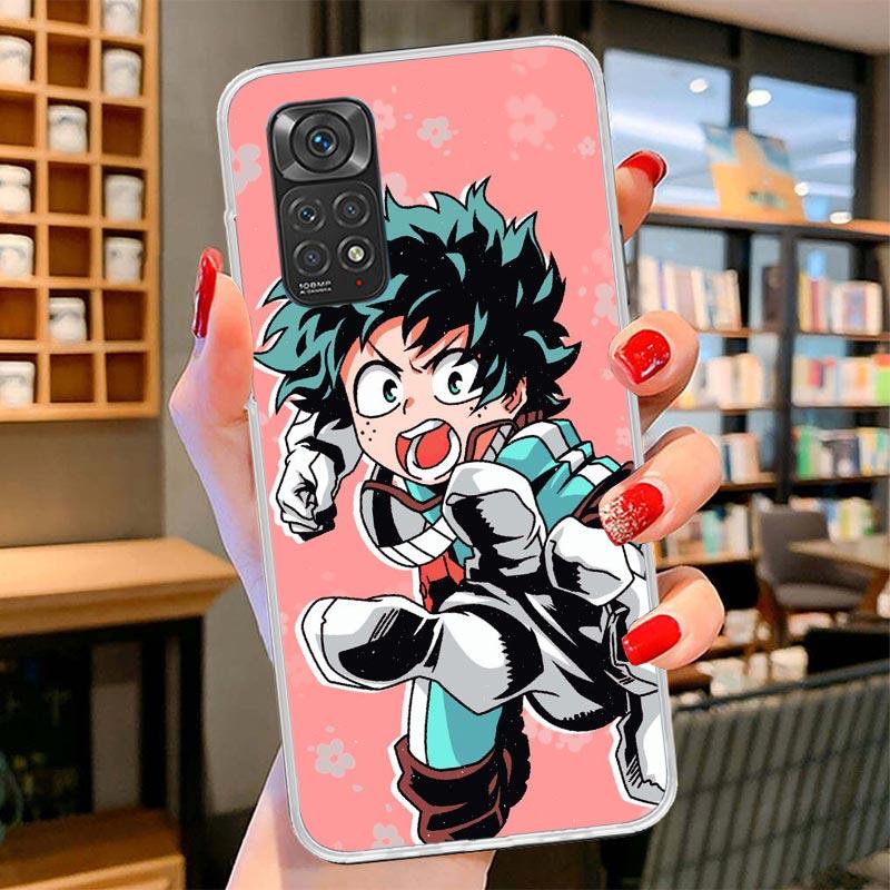 My Hero Izuku Deku Cover Phone Case For Xiaomi Redmi Note 15 14 13 12 11 10 Pro Plus 14S 12S 11S 11T 11E 10S Soft Fundas Shell R