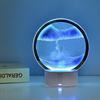Creative Quicksand Hourglass 3D Night Light: Decompression Bedside Lamp for a Relaxing Atmosphere