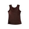 Women Fashion Warm Corset Sexy O-Neck Underwear Tops Slim Winter Autumn Sleeveless T-Shirt Vest