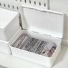 Dustproof Storage Box White Photo Collect Box Ins Organizer Box  Jewelry Lipstick