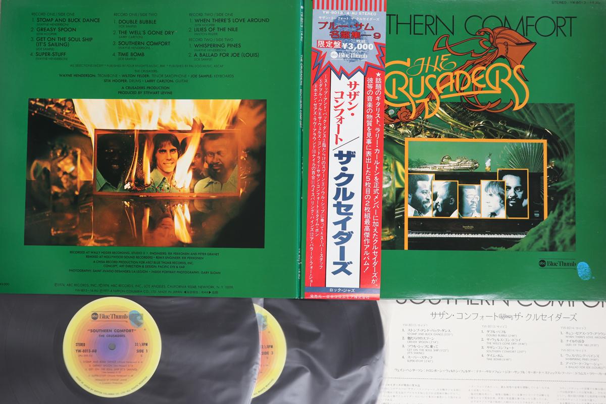 

LP Record CRUSADERS Southern Comfort YW801314AU BLUE THUMB 1977 Japan Obi Jazz Used