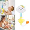 Toy Baby Bath Rainbow Cloud Spray Water Shower Tub Faucet Bathroom Gift Kids