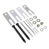 Stainless Steel Trailing Arm Shim Kit with Bolts Nuts Cotter Pins 42532 Replacement For C2 1963 1967