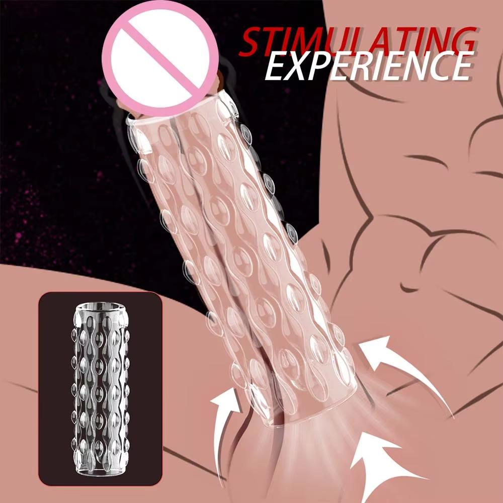 Male Masturbation Penis Pleasure Airplane Cup Device Soft Transparent Pocket Vaginal Sleeve Training Adult Pornographic Sex Toys