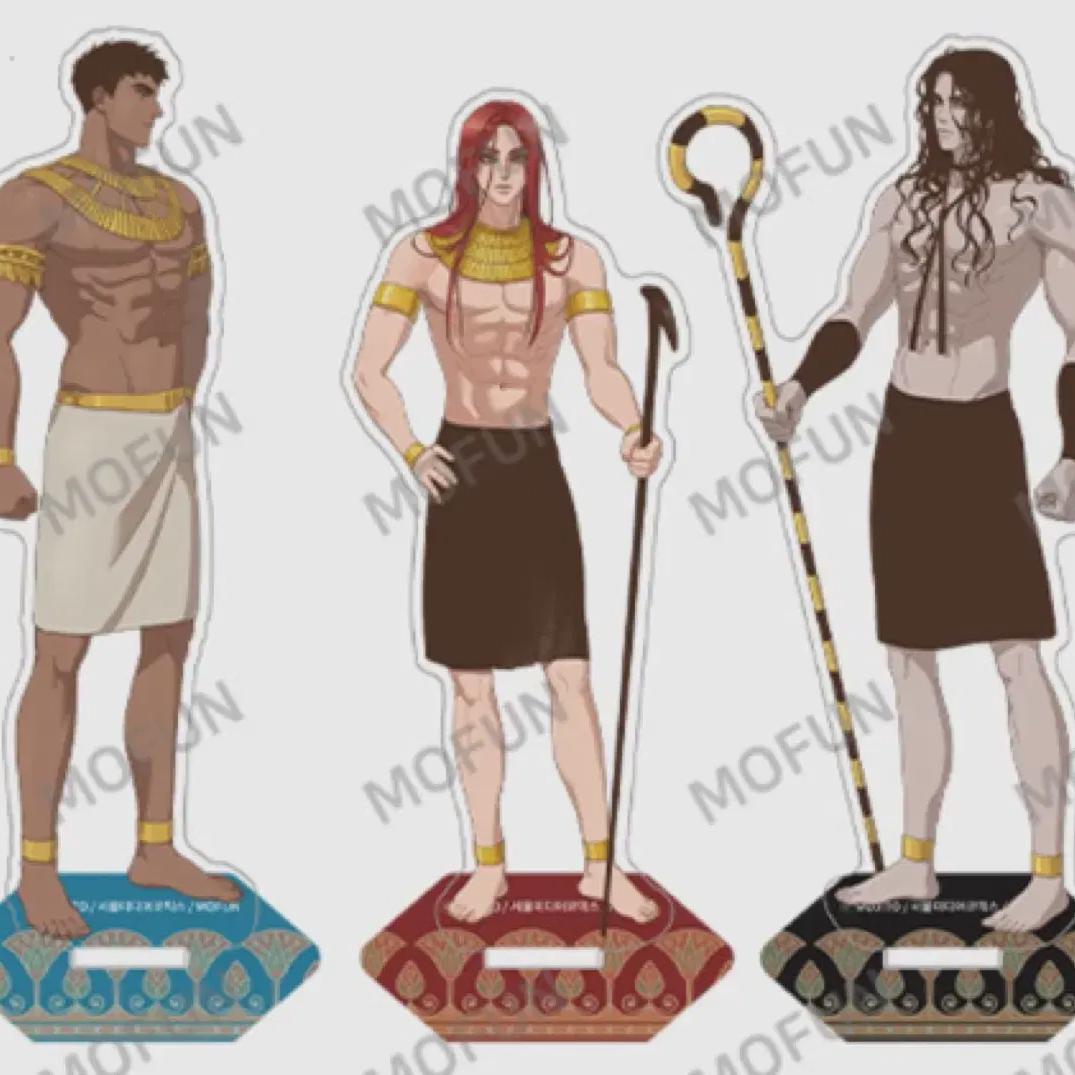 

Moffon Ennead Horus Set Anubis Acrylic Stand Unopened