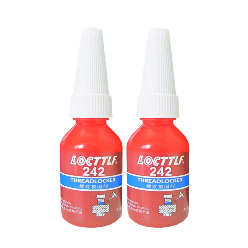 Klebstoff Schraubensicherung 10ml Schraubensicherung 242 Anaerober Klebstoff Dichtmittel Hochfest Lockerungssicher Metallgewinde