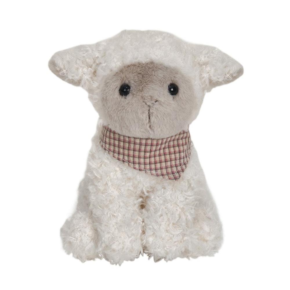 Cat Lamb Farm Animals Plush Toy Interactive Curly Haired Dog Doll  Kids Gifts