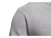 Men's European Stand Collar Half-Zip Sweater - Solid Color, Versatile Fall/Winter Style, Long Sleeve Trendy Casual Wear.