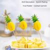 50 Pezzi Stuzzicadenti Mini Cocktail Multicolori Ombrellini da Cocktail Ombrellini per Bevande Guarnizione per Bevande