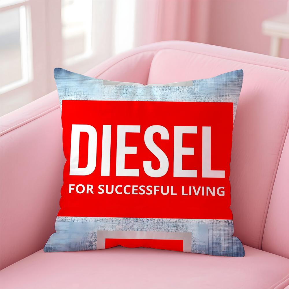 Popular Brands D-DieselS Cushion Cover Comfortable Reversible Pillow Cover Ideal for Car Sofa Bedroom & Beyond