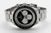 [HYAKUICHI 101] No.13 Hyakuichi Classic Chronograph No Date Center Chrono Black Panda