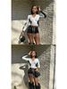 Stand-Up Collar Fitness Jacket & Top Set