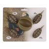 FTK 4 Stück 30g-60g Köderhalter Köderhalter Werkzeugset Serie Karpfenfischen Futterkorb Form Karpfenköder-Werkzeug Schnellwechsel-Formen