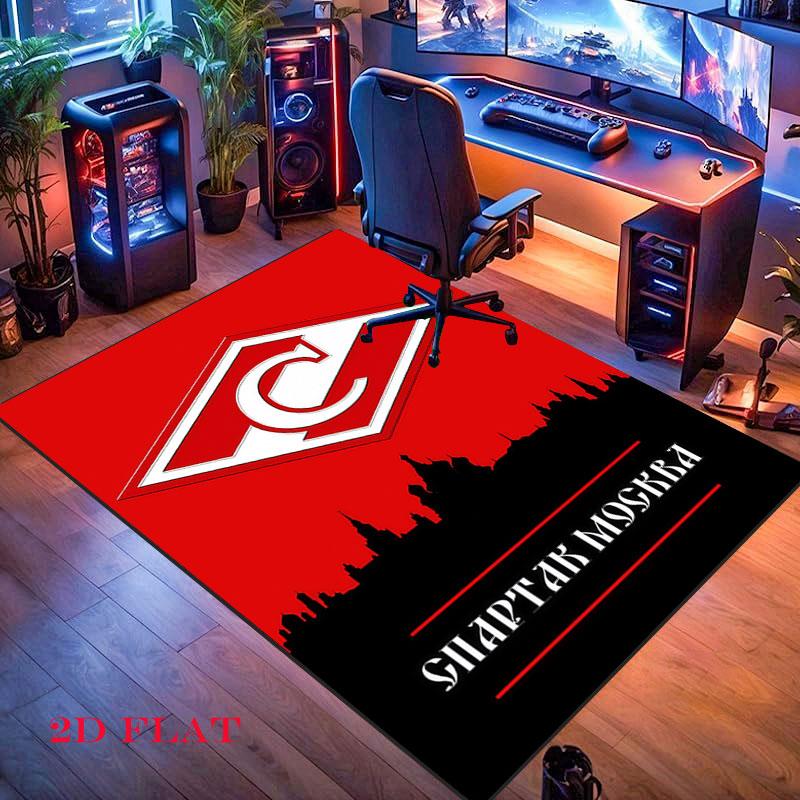 Spartak Moscow Fight Carpet Rug for Living Room Bedroom Home Sofa Decoration,Kids play Nonslip Floor Mat