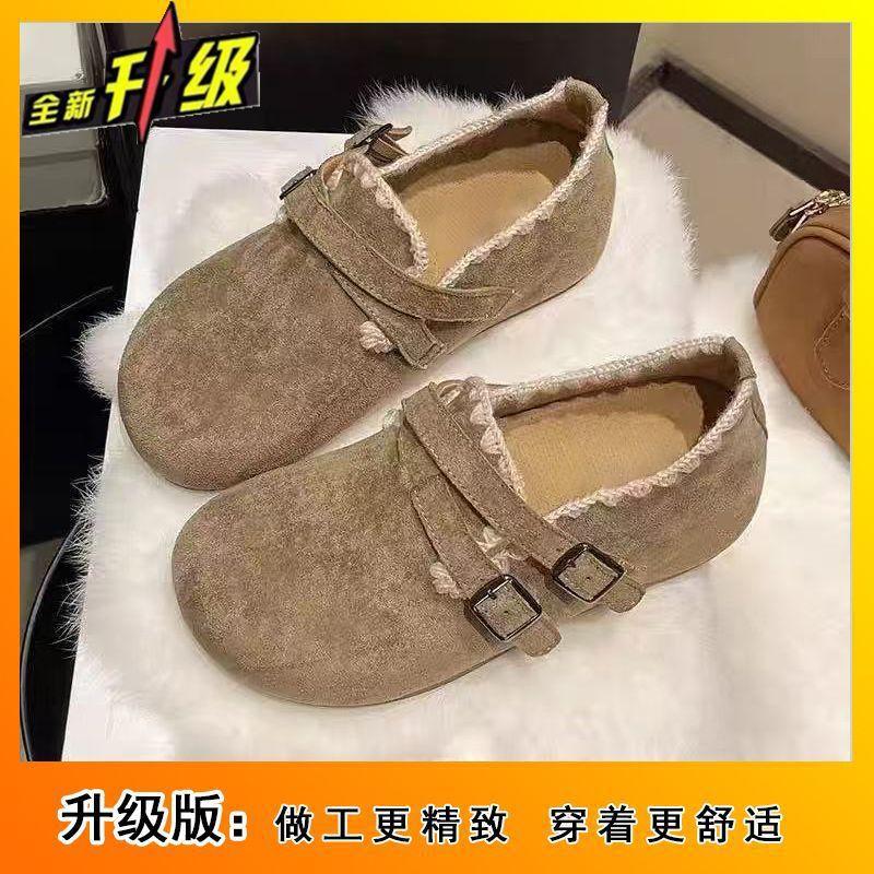 Versatile Mori Korean Version of Soft-soled Outer Bag Head Slippers 2025 Autumn and Winter New Non-slip Retro Style Women's Slippers