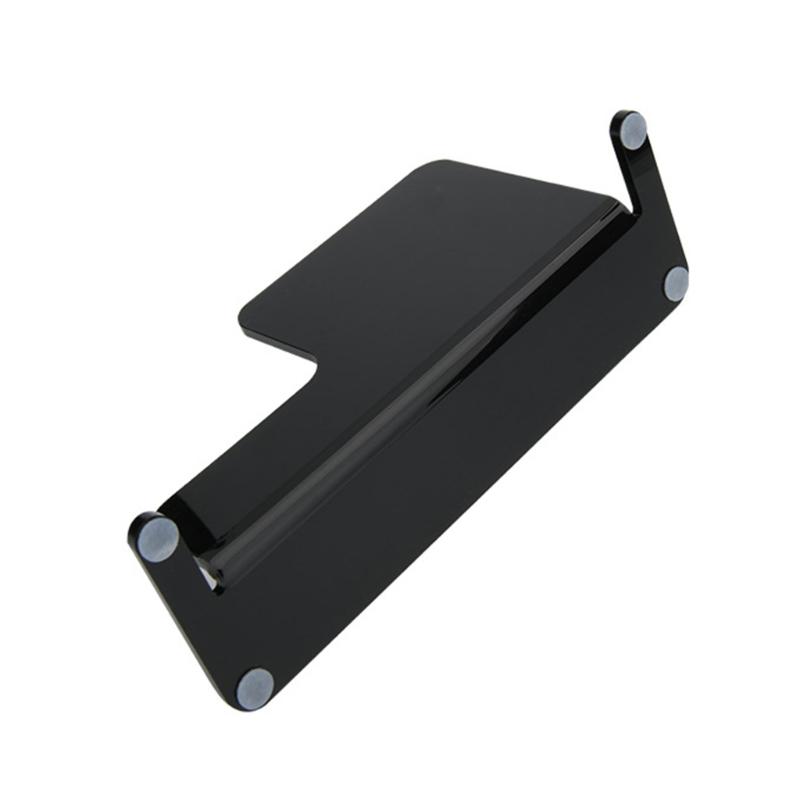 Office and Home Acrylic Desktop Holder Support for Smartphone Earphones, Adjustable Viewing Angle, Slip Resistant Design