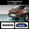 Car Auto Parktronic LED Parking Radar With 4 Parking Sensors Backup Car Parking Radar Monitor Detector System Backlight Display