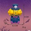 Novelty Eyes Popping Prank Halloween Theme Squeeze Toy Novelty Gag Table Toy Decompressing Pinch Stress Toy Skeleton