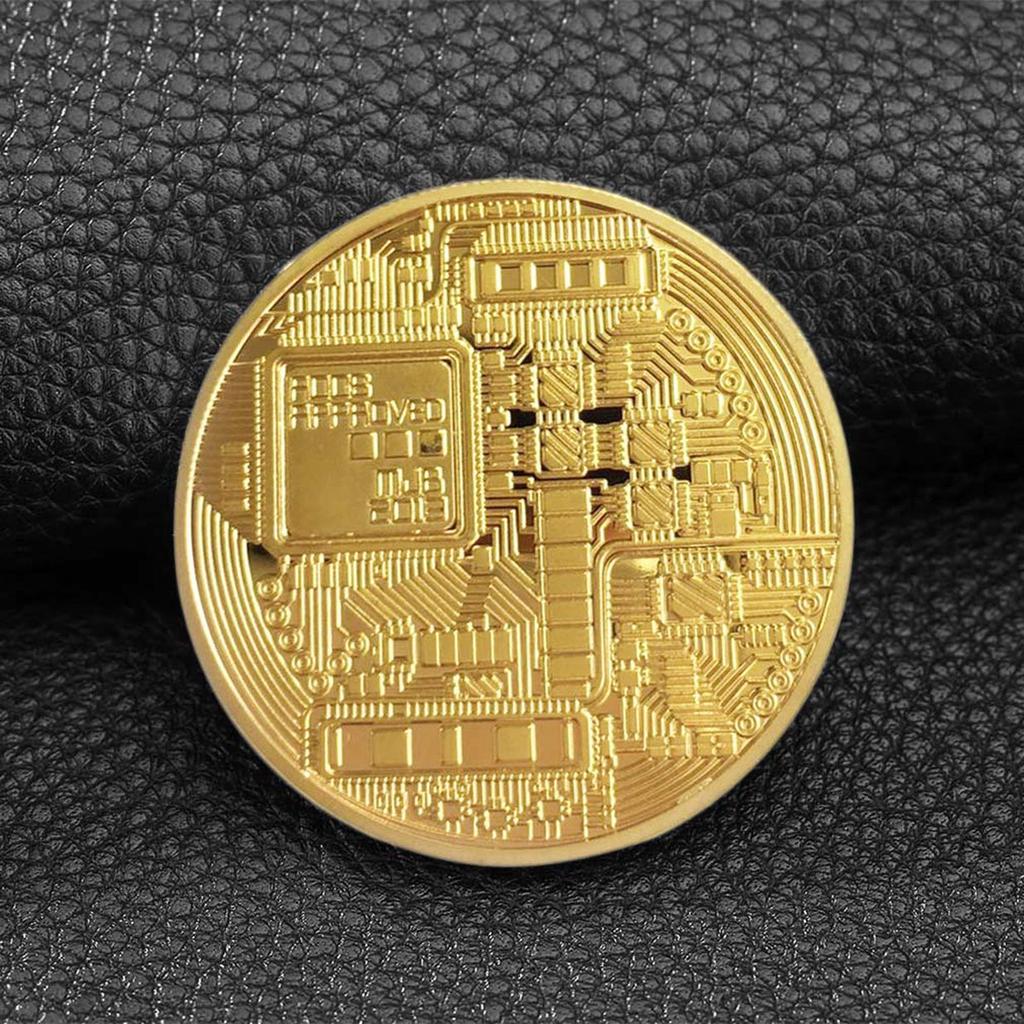 Buy Golden/Silver Bitcoin Coin Bronze Physical Bitcoins Coin Collectible BTC  Coin In RaininMay at affordable prices — free shipping, real reviews with  photos — Joom