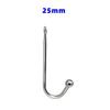 Hook Threaded In Metal Back Court Anal Plug Dilator Adult Toys Male and Female Masturbation Anal Plug Stimulus G-spot Sex Toys