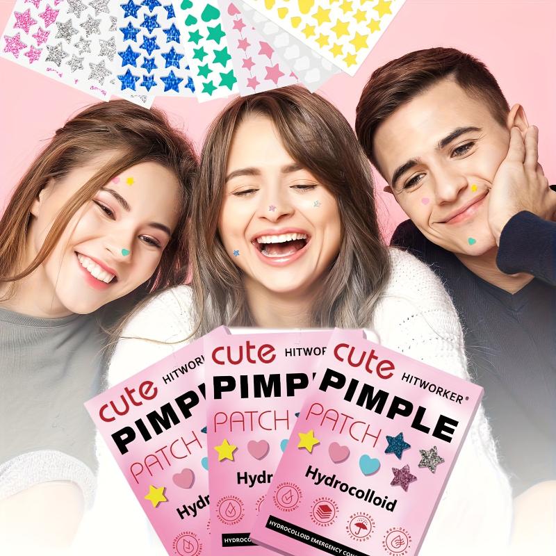 1400 Pcs Star Acne Sticker, Mild And Non-Irritating Acne Sticker, Covers Acne Flaws, Waterproof And Breathable