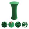 Premium Spandex Round Table Cover Elastic Skirt for Hotel Wedding Banquet Decor