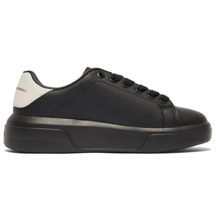 MLB Chunky Classic Large Print Low Top Sneakers Unisex sneakers Black 3ASXXA11N-50BKS