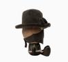 25Cm Groundskeeper Plush Toy From Doors Game Cute Horror Character Doll With Hat And Scythe Soft Stuffed Animal For Kids Gift