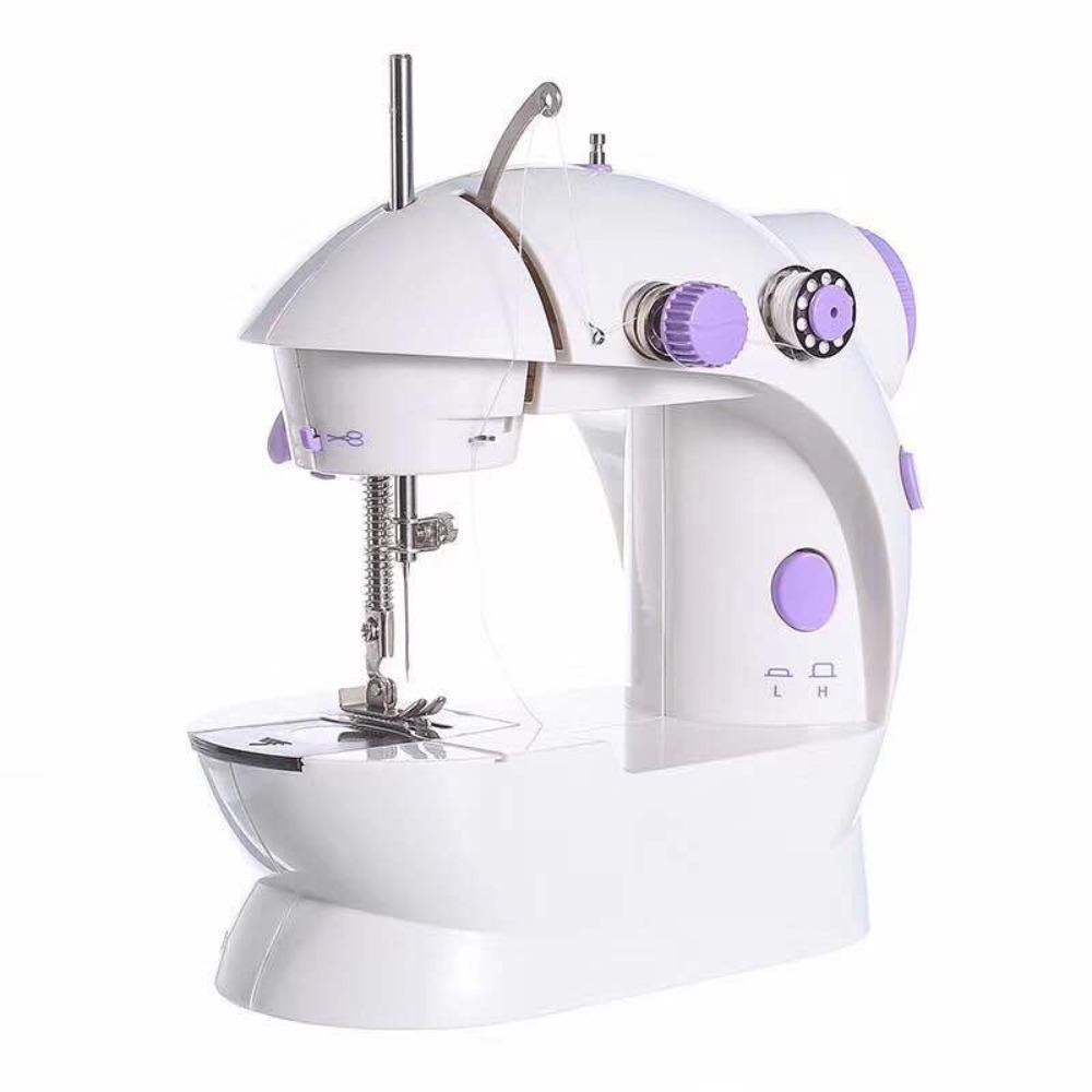 Double Thread Electric Sewing Machine 2-Speed Sewing Tool Portable Sewing Machine  Simple Sewing