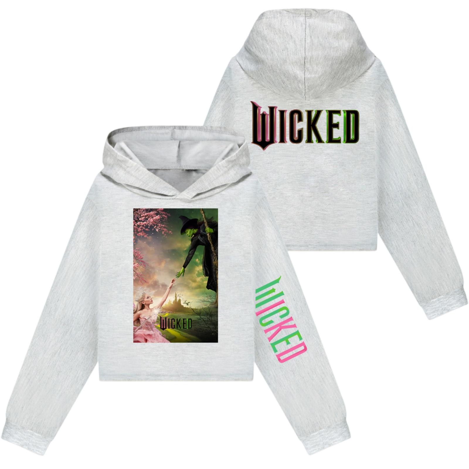 

Детский пуловер с длинным рукавом, свободного кроя, с капюшоном и принтом в виде букв 130